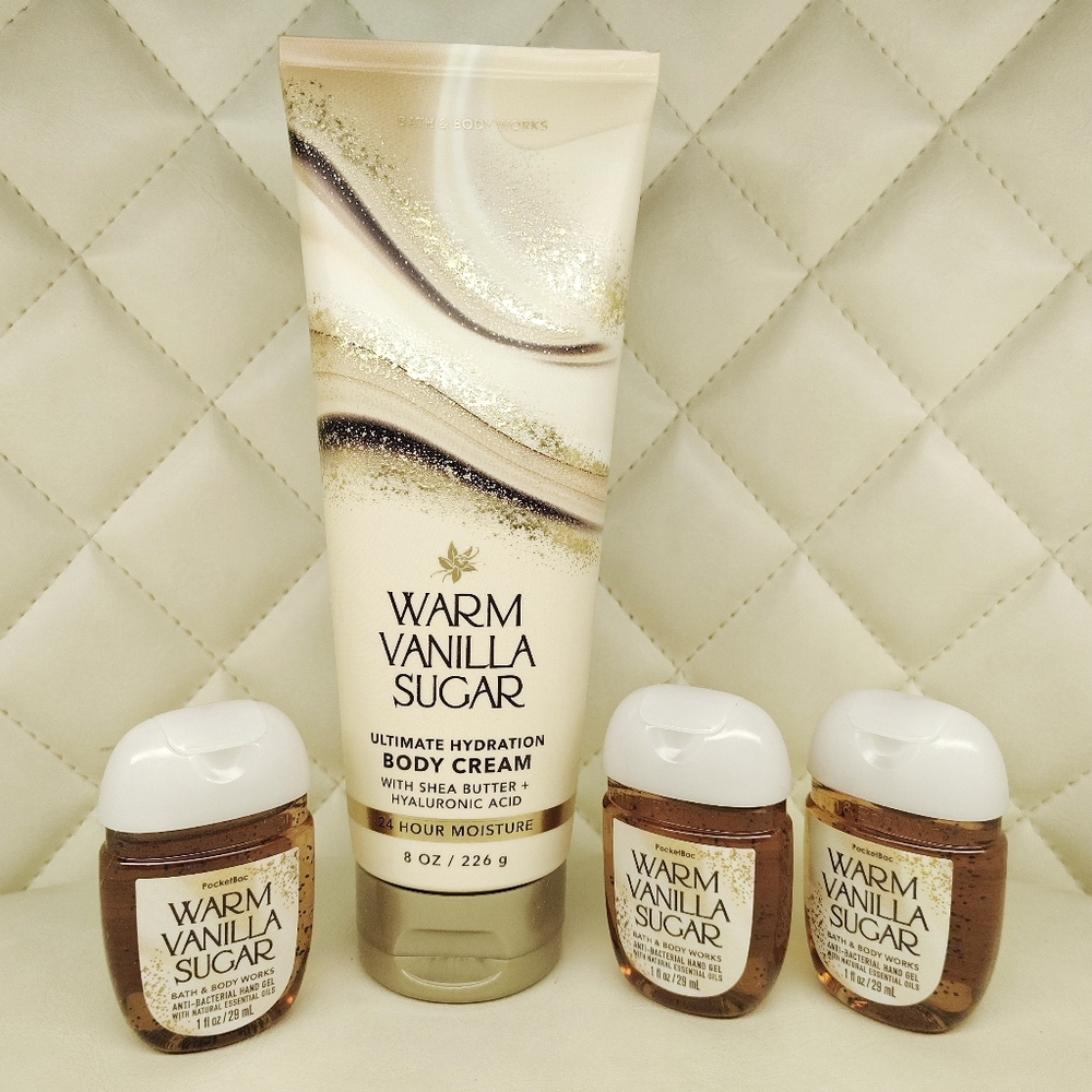 ✨️ Warm Vanilla Sugar Skincare Bundle Kit ✨️ Body & Hand Care